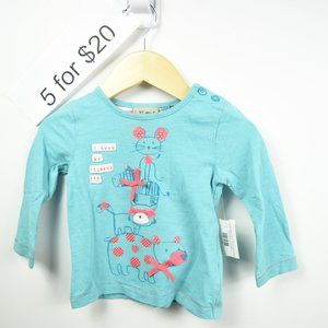 Long sleeve t shirt/Top 6-9M